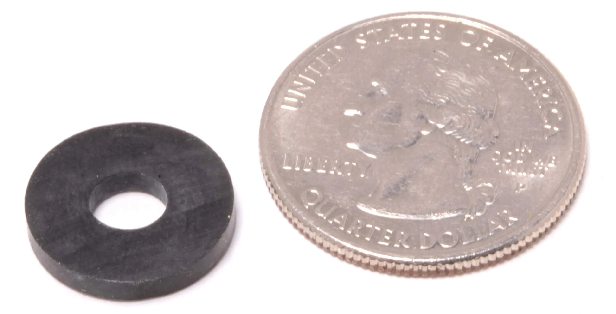 1/4" x 5/8" OD, EPDM Rubber Washers, (100 Pack) Neoprene, 3/32" Thickness - Choose Size