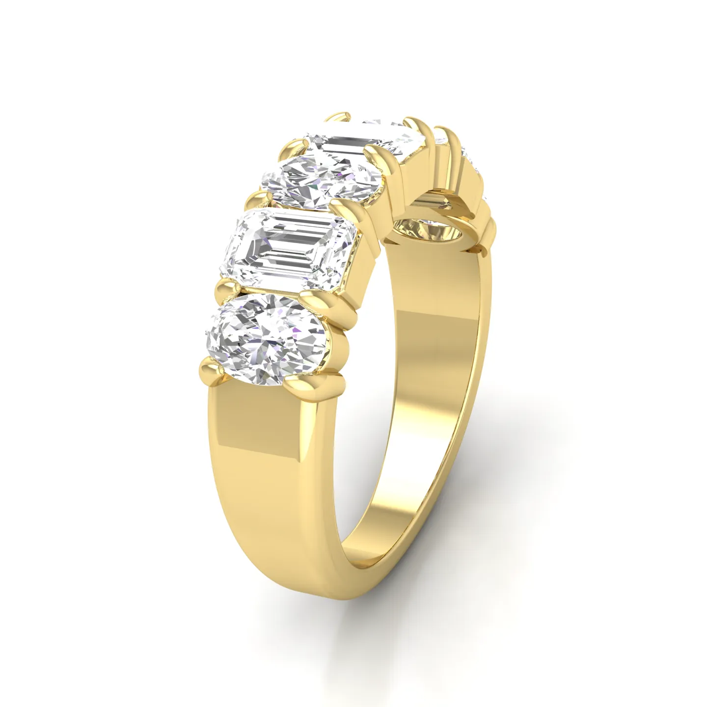 2 7/8 ctw Multi-Shape Lab Grown Diamond Fashion Ring