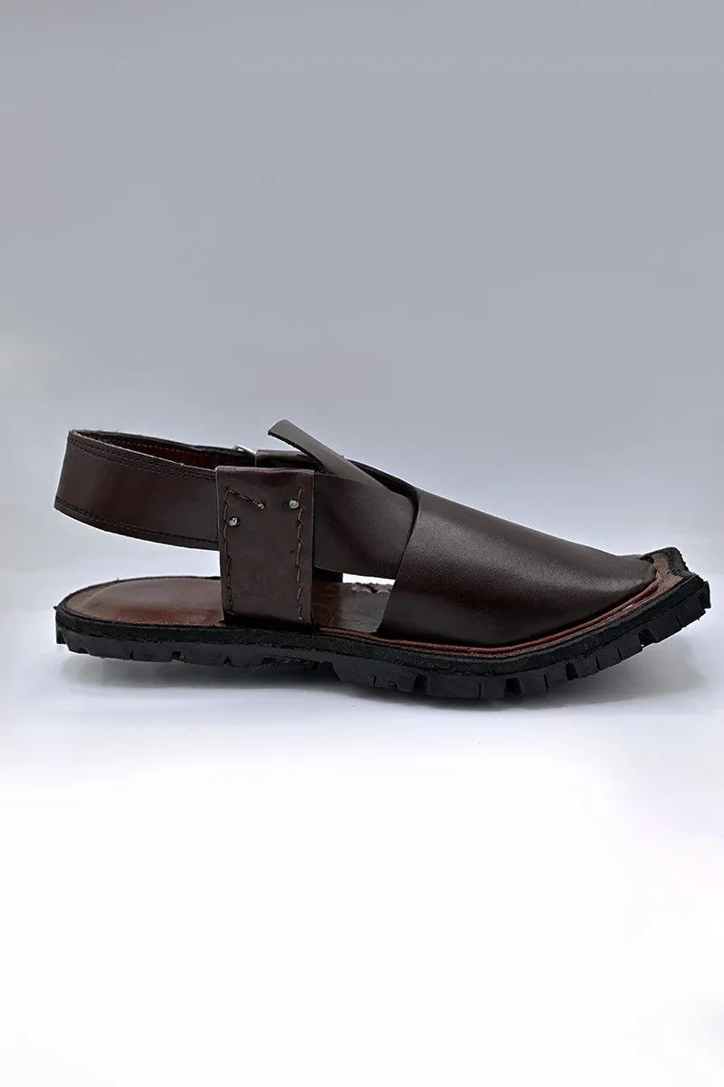 AlifYay Men Peshawri Chappal Chocolate brown AY MPC01