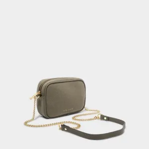 Amalfi Canvas Millie Crossbody Bag in Khaki KLB2759