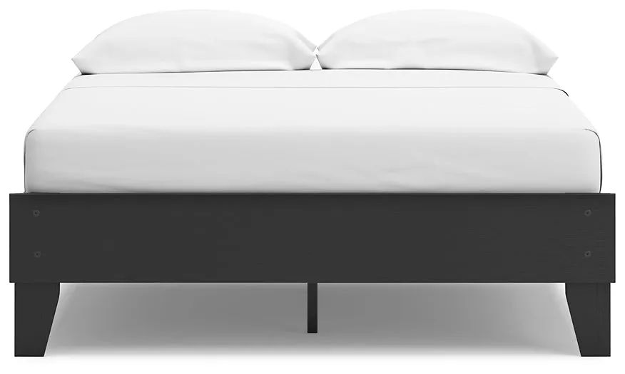 Ashley Express - Socalle Full Platform Bed with Dresser and Nightstand