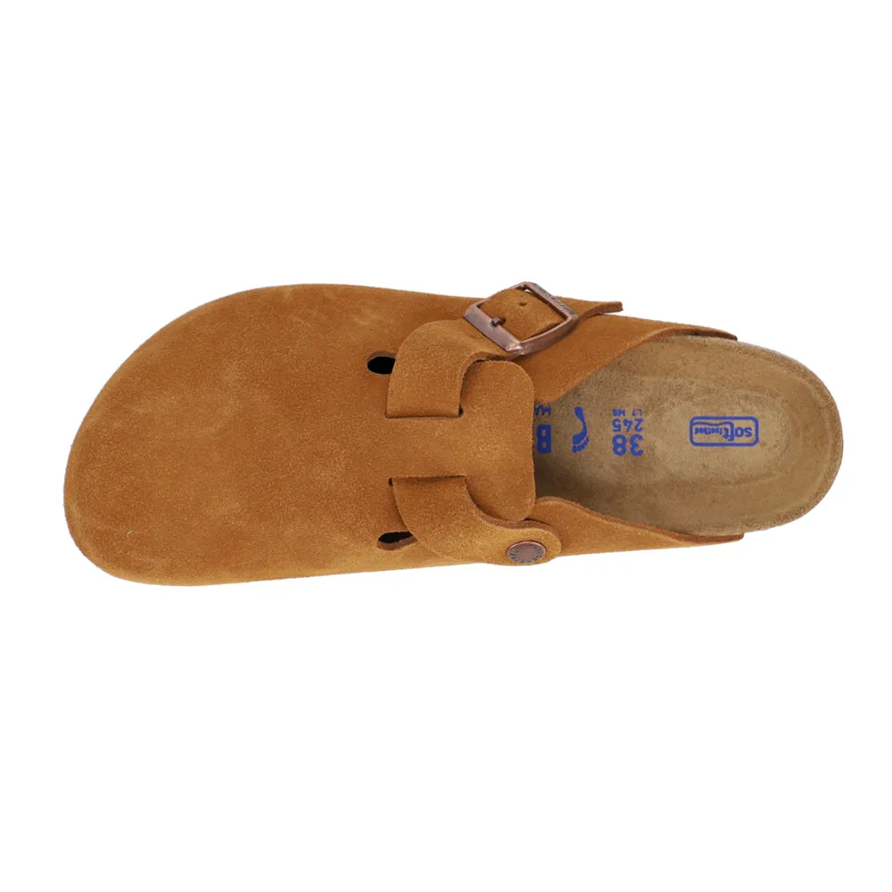 Boston Soft Footbed Suede Clogs