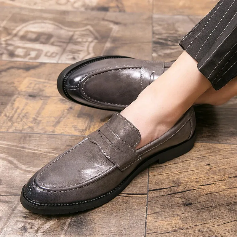 British casual loafers