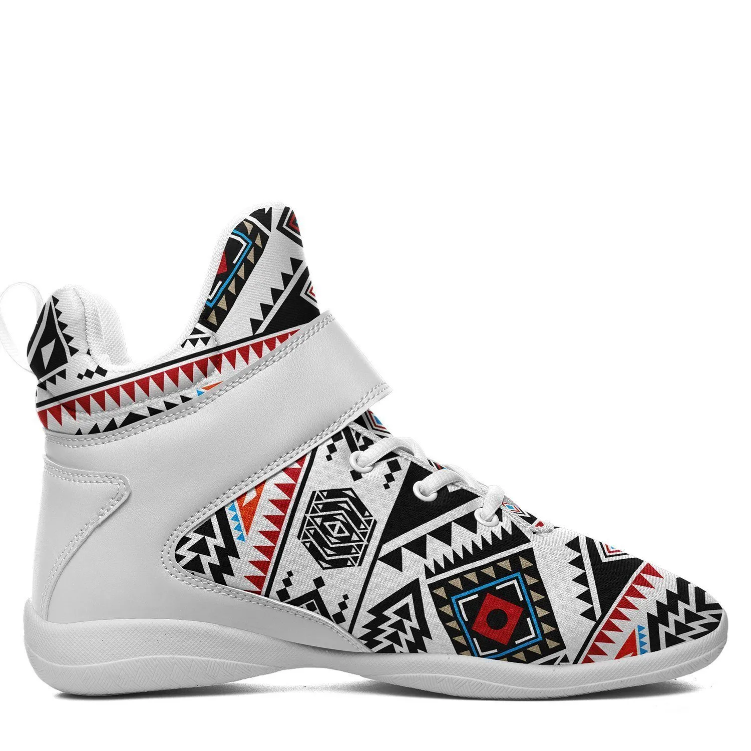 California Coast Ipottaa Basketball / Sport High Top Shoes - White Sole