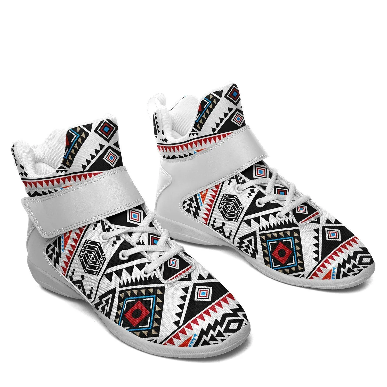 California Coast Ipottaa Basketball / Sport High Top Shoes - White Sole