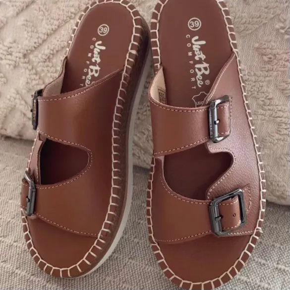 Cassia sandal - tan