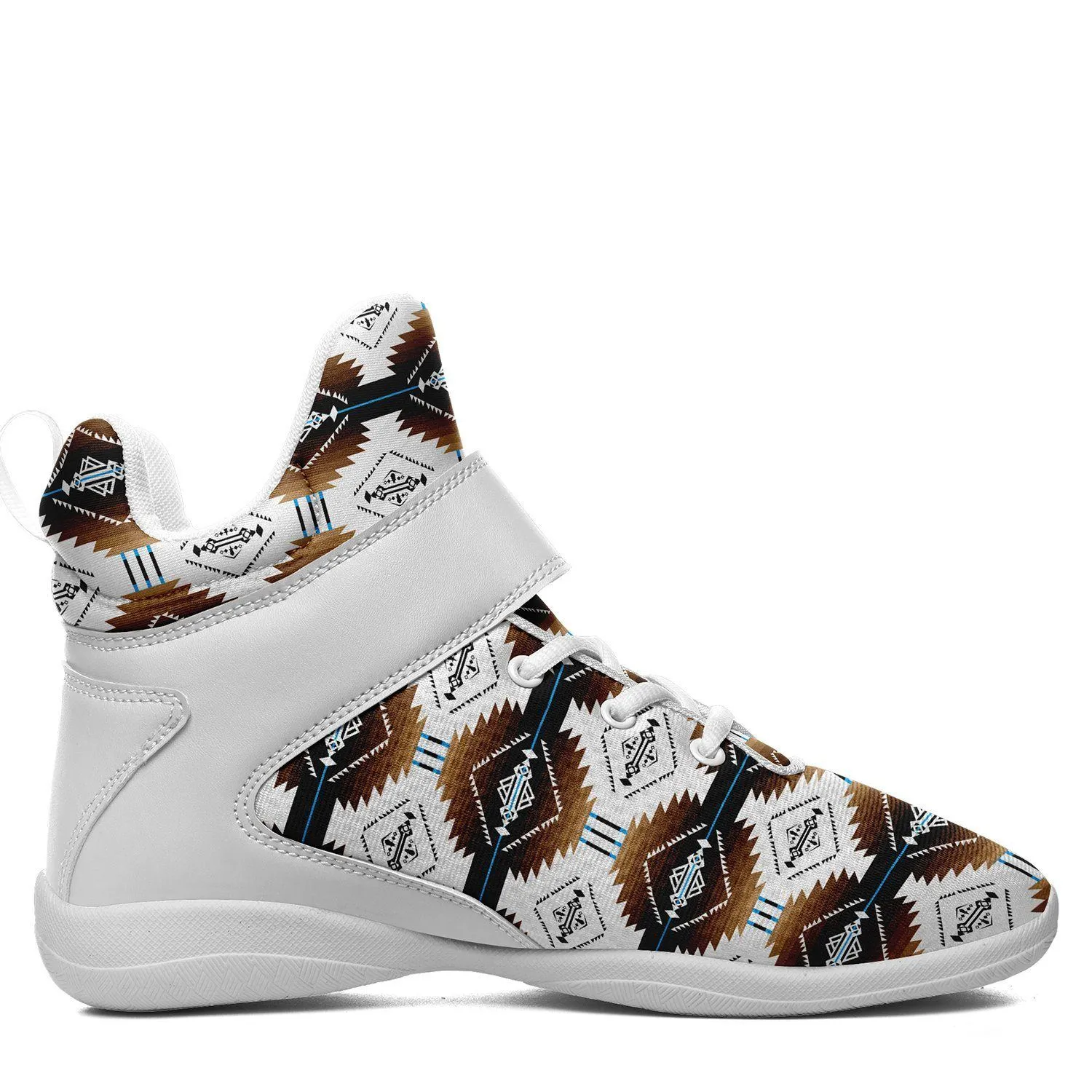 Cofitichequi White Kid's Ipottaa Basketball / Sport High Top Shoes