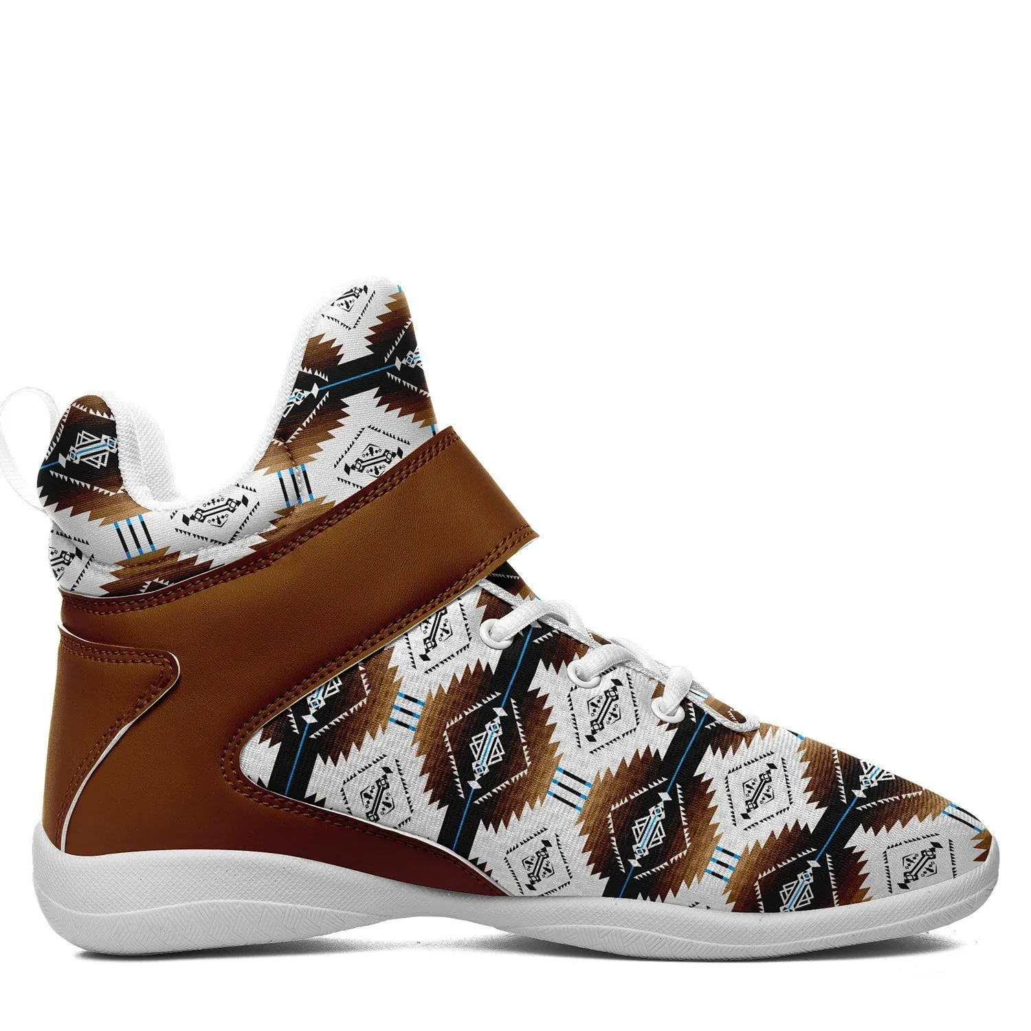 Cofitichequi White Kid's Ipottaa Basketball / Sport High Top Shoes