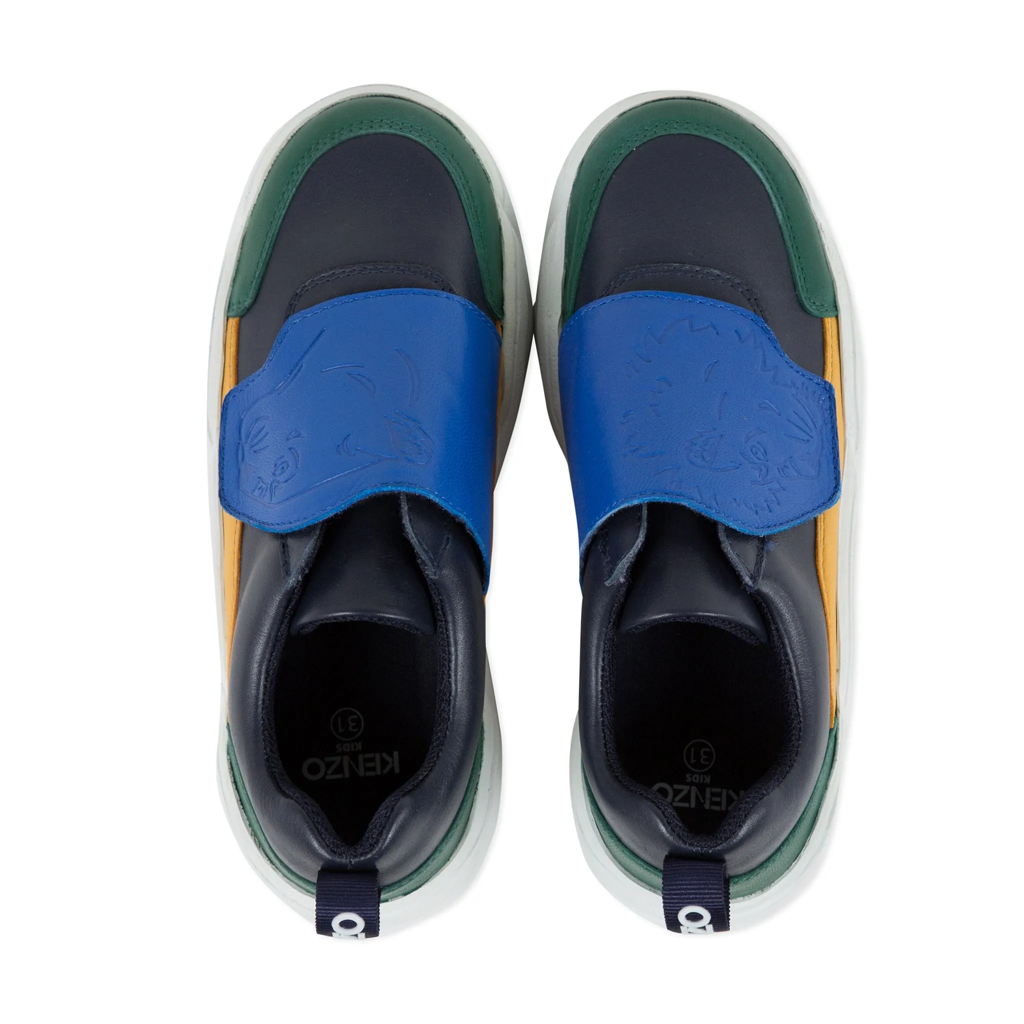 Colorblock Leather Sneakers - Kid  - FINAL SALE