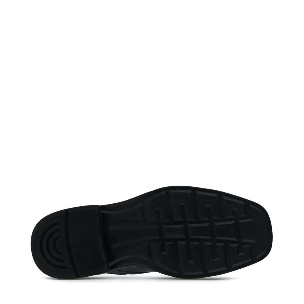 Ecco Men's Helsinki 2.0 Bike Toe Tie Shoe in Black