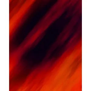 Fire Red Old Masters Printed Backdrop