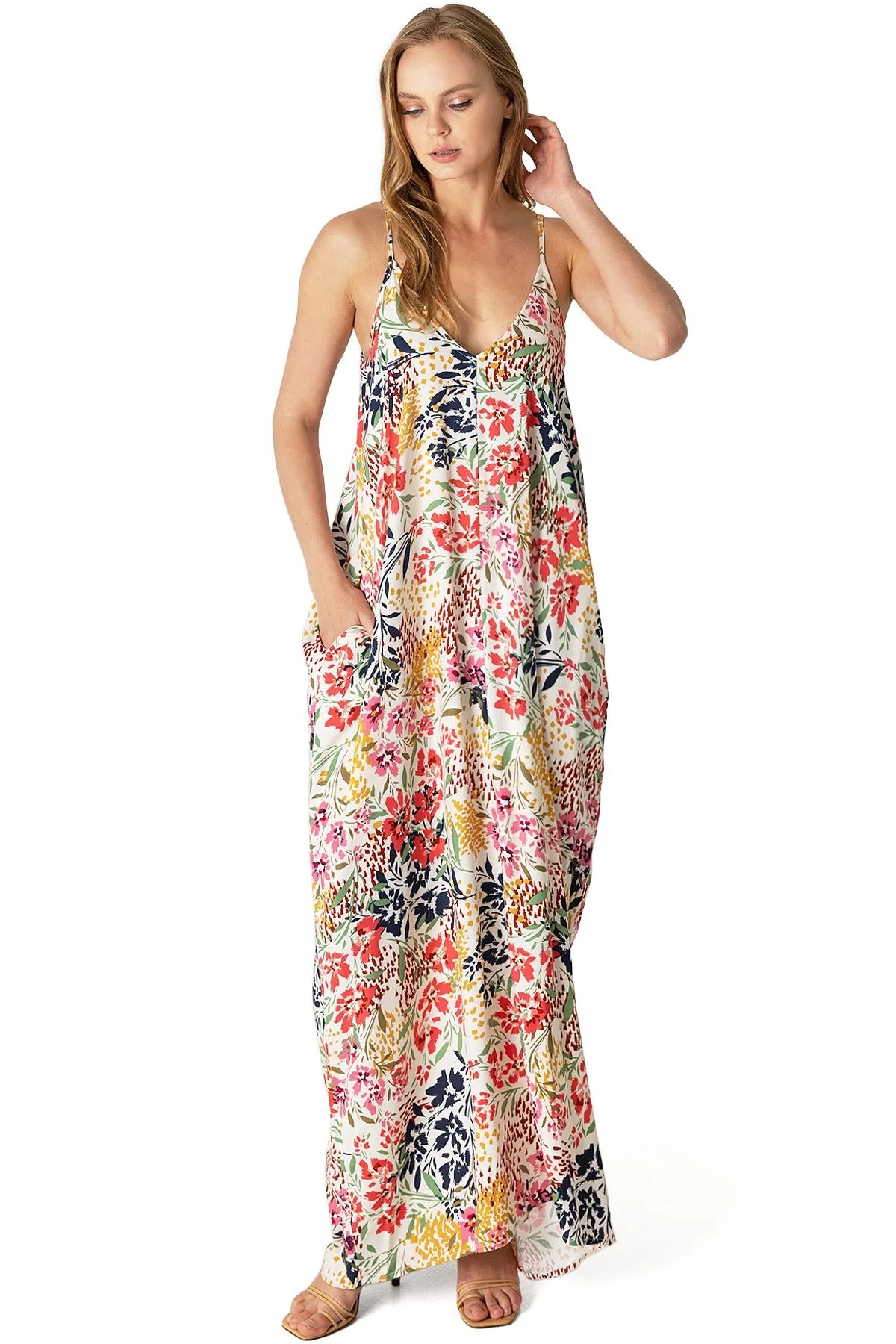 Floral Medley Maxi Dress