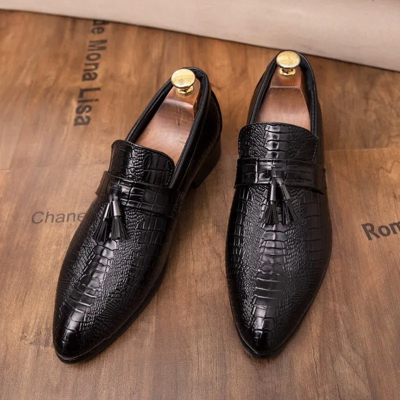 GatorLux Leather Chic Business Loafers