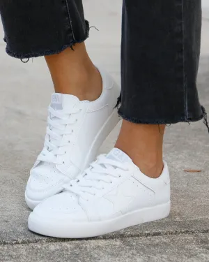 Grace and Lace Star Sneakers - White look