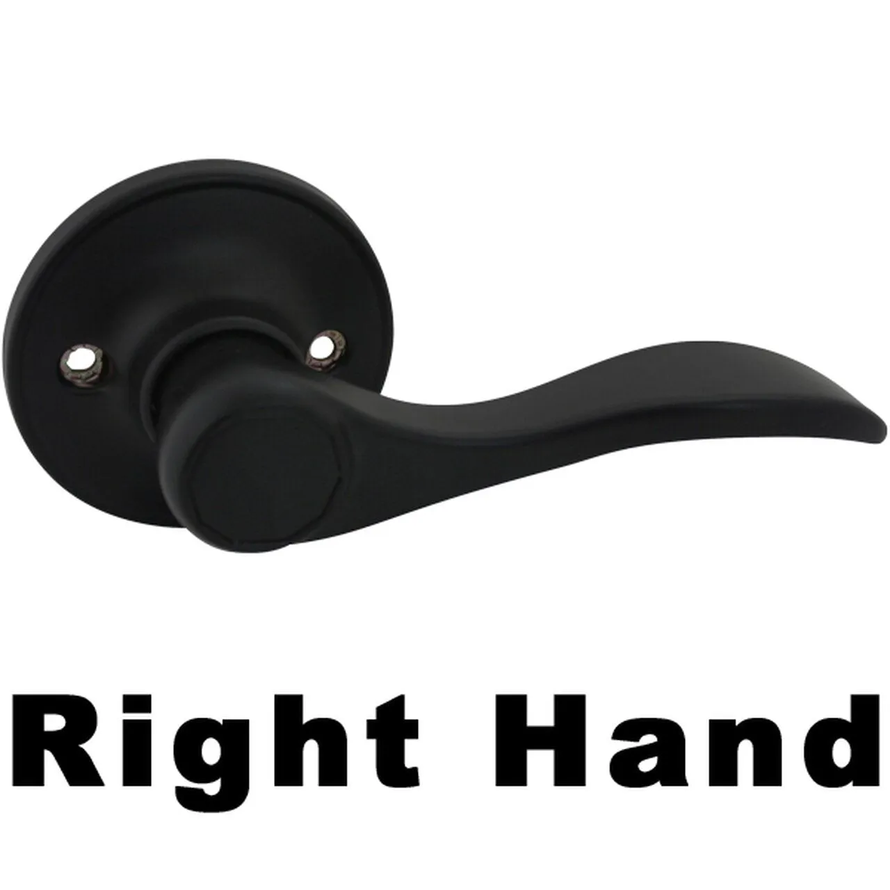 Kingston Dummy Door Lever, Matte Black