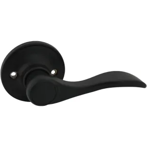 Kingston Dummy Door Lever, Matte Black