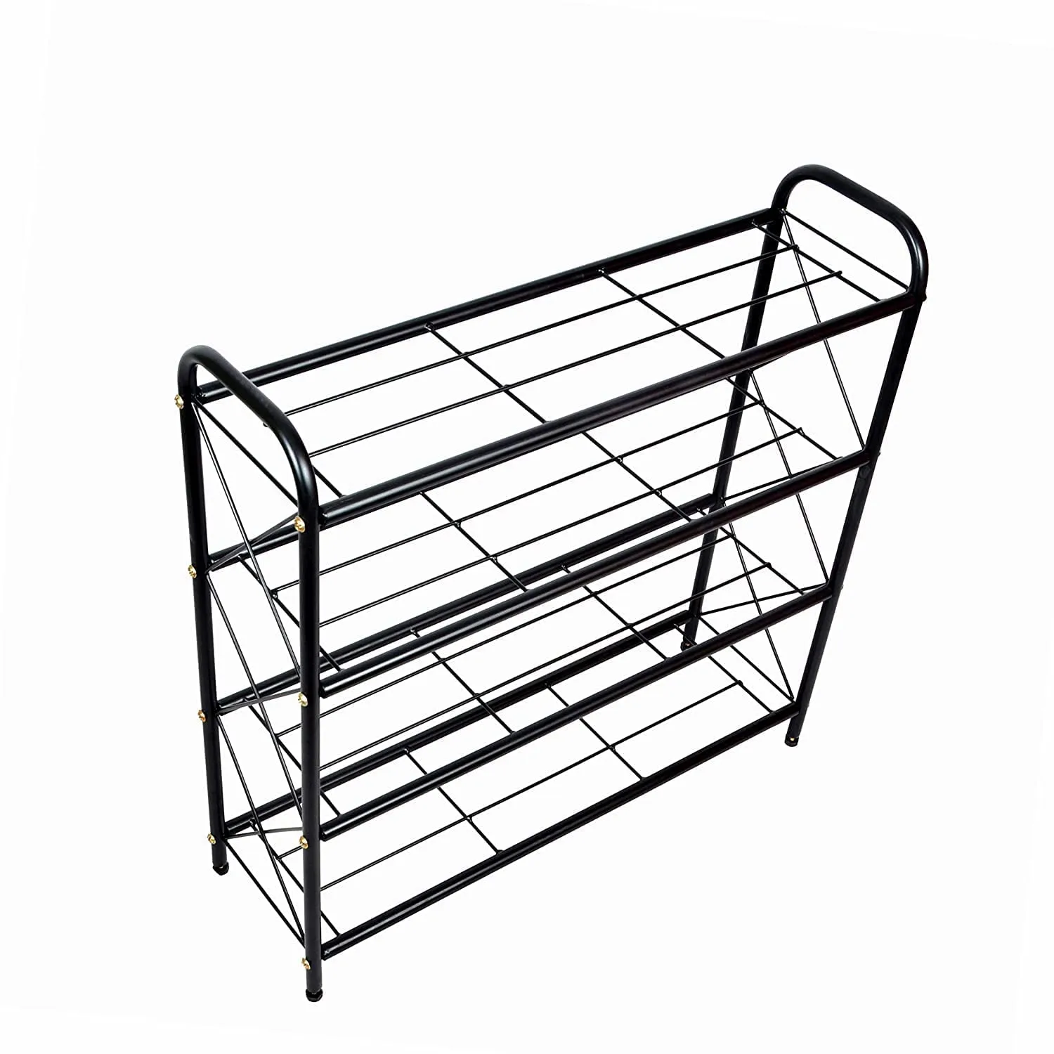 Lavish Craft Creative in Innovation Metal Shoe Rack/Storage/Organizer/Stand for Home, stand, metal, rustproof (2 Tier)