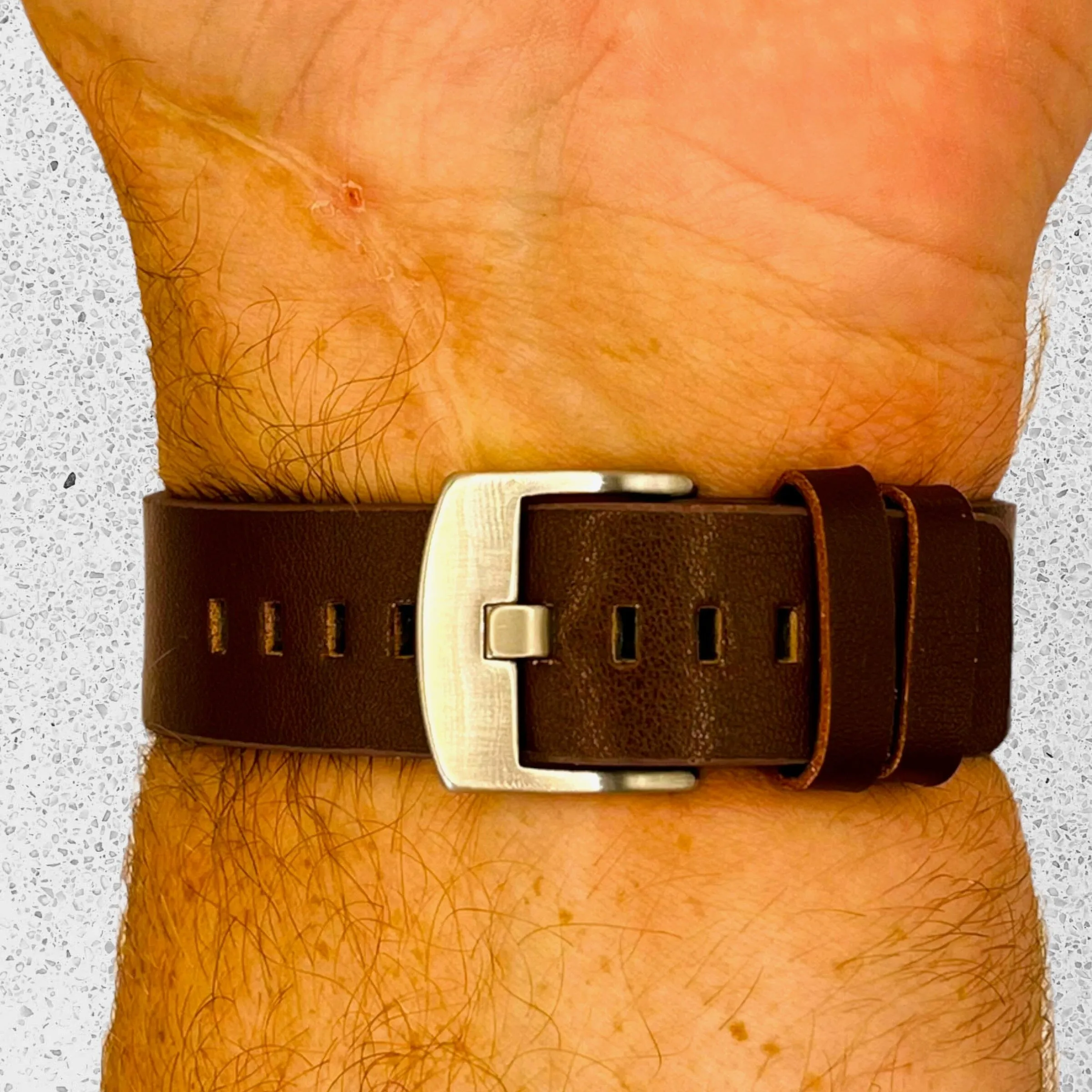 Leather Straps Compatible with the Garmin Approach S12