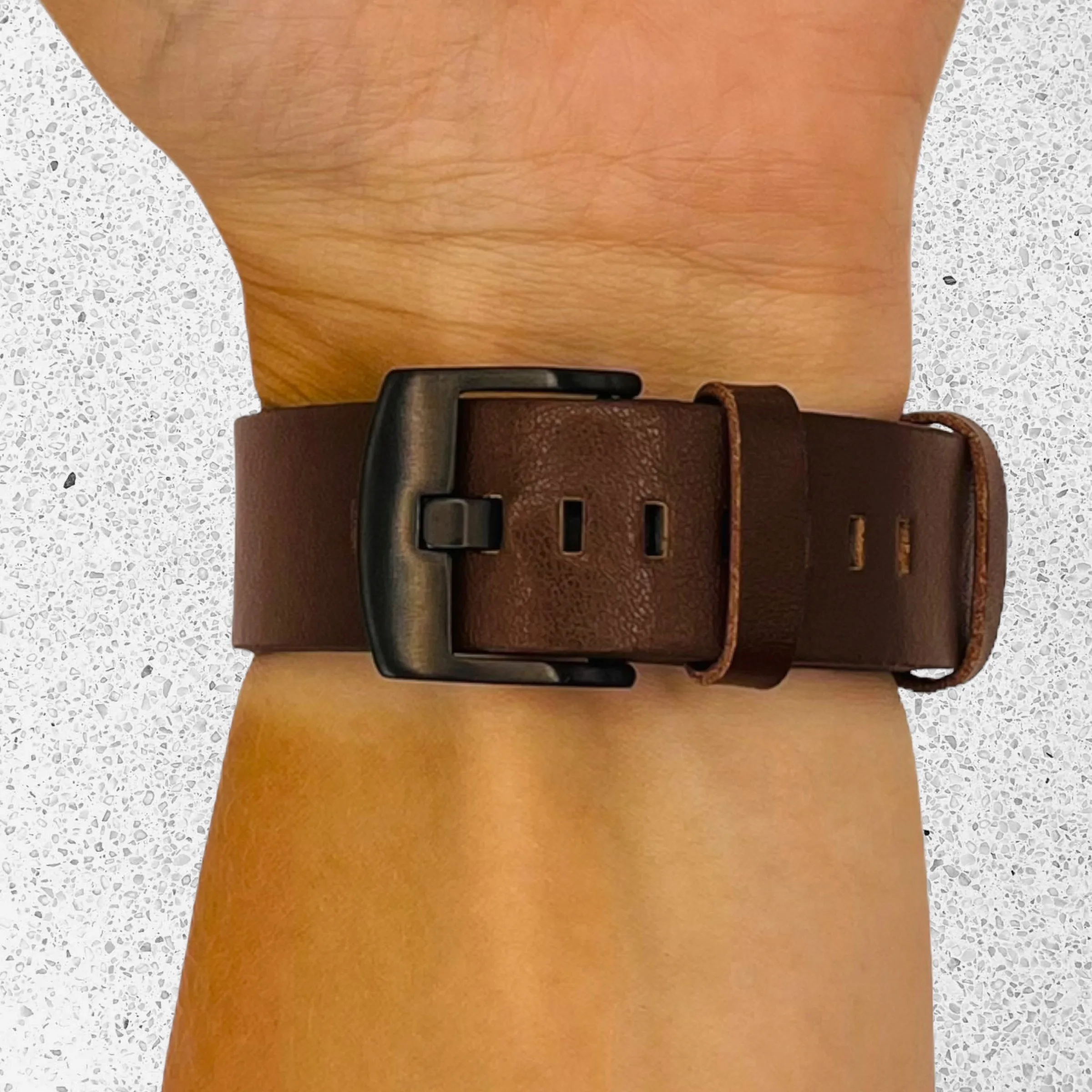 Leather Straps Compatible with the Garmin Vivoactive 5