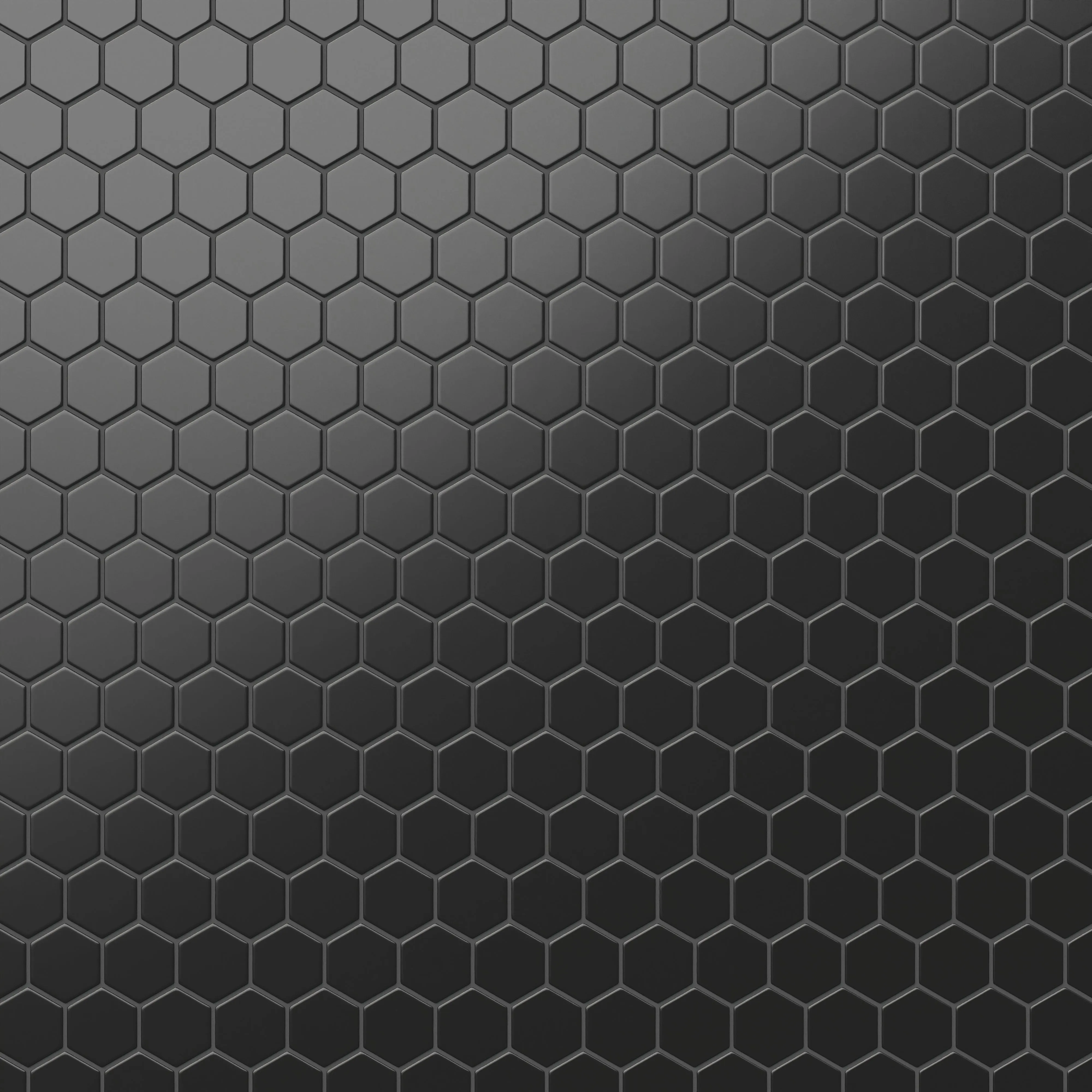 Levi 12x12 Matte Porcelain 2x2 Hexagon Mosaic Tile in Black