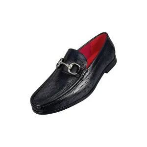 LuxeLeather Elegant Genuine Leather Slip On Loafers