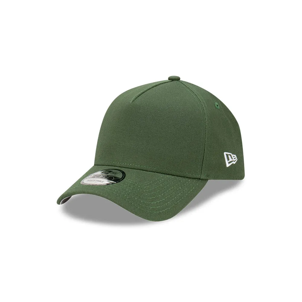 New Era 9Forty A-Frame Seasonal Canvas Cilantro Green