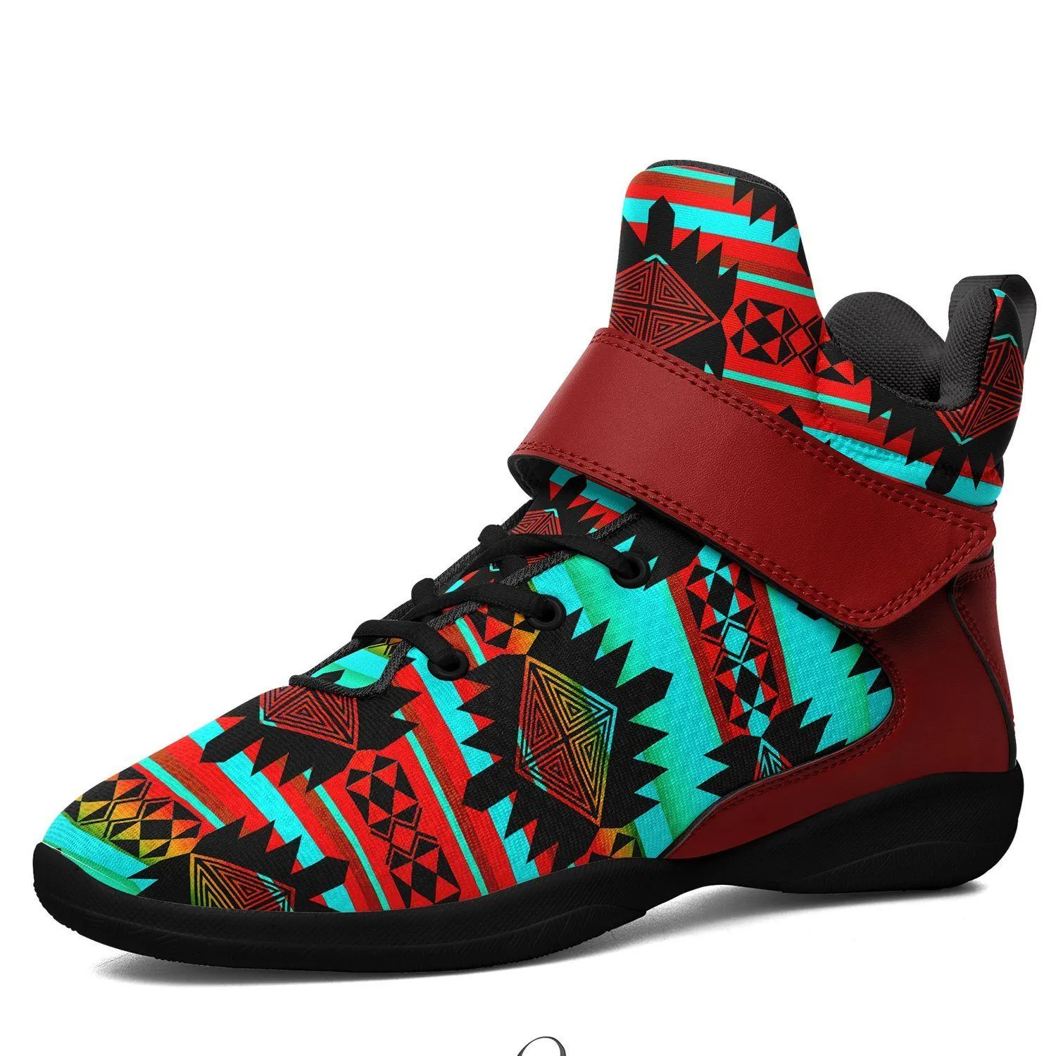 Okotoks Arrow Ipottaa Basketball / Sport High Top Shoes - Black Sole