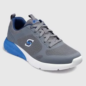 Open Box - S Sport By Skechers Men's Troy Sneakers - Gray/Blue 11