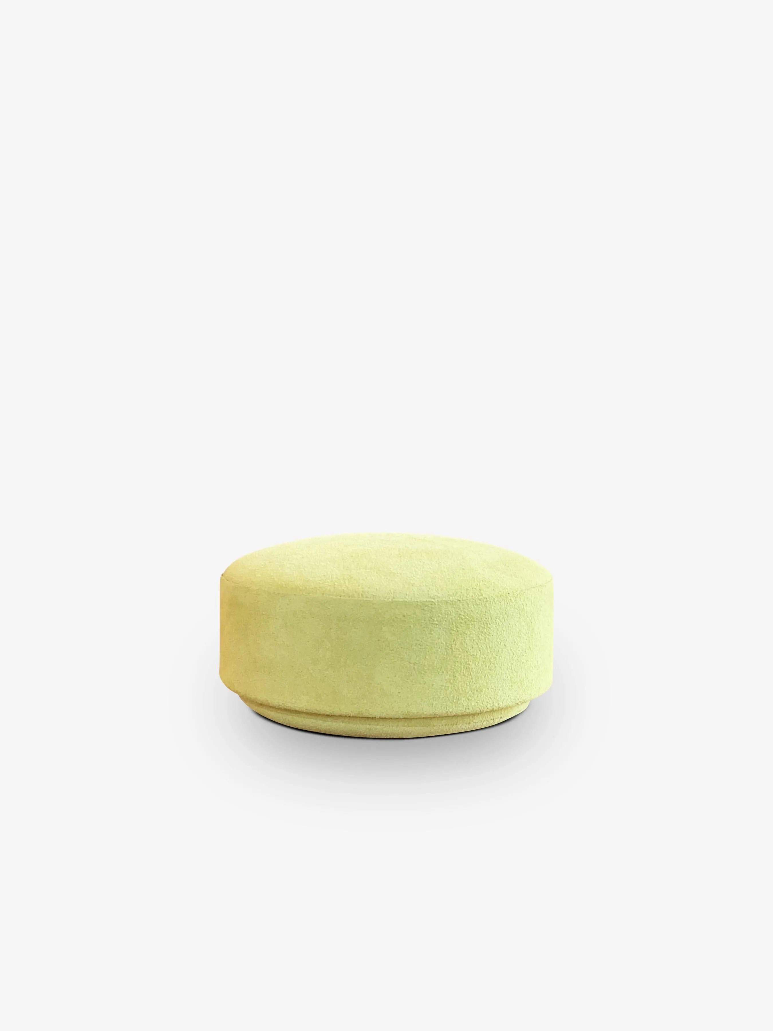 Pastille Round Box in Suede by Michael Verheyden