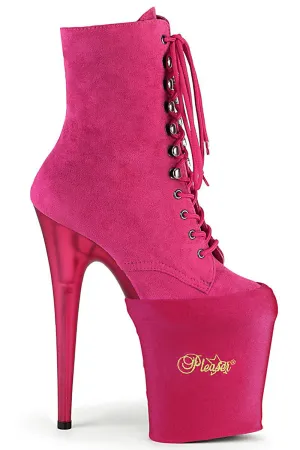 Pleaser USA Shoe Protectors - Hot Pink Lycra