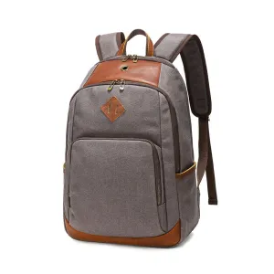 Premium Crafted Canvas Backpack - Fits 16" Laptops 19L