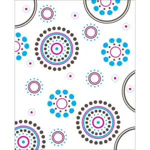 Rippling Circles Printed Backdrop