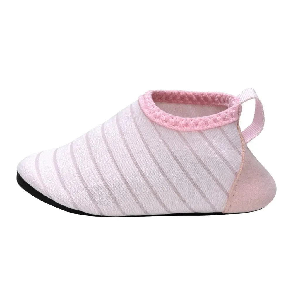 Robeez Aquatic Aqua Baby Shoes - Blush (Size 2, 3-6 Months)