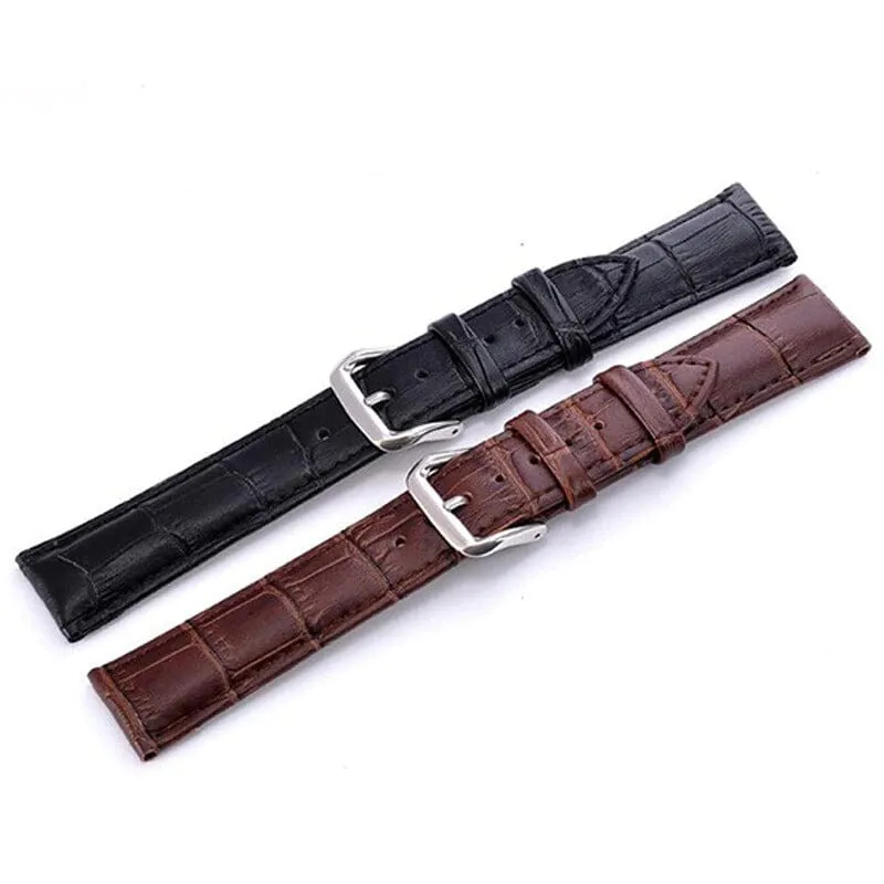 Snakeskin Leather Watch Straps Compatible with the Google Pixel Watch