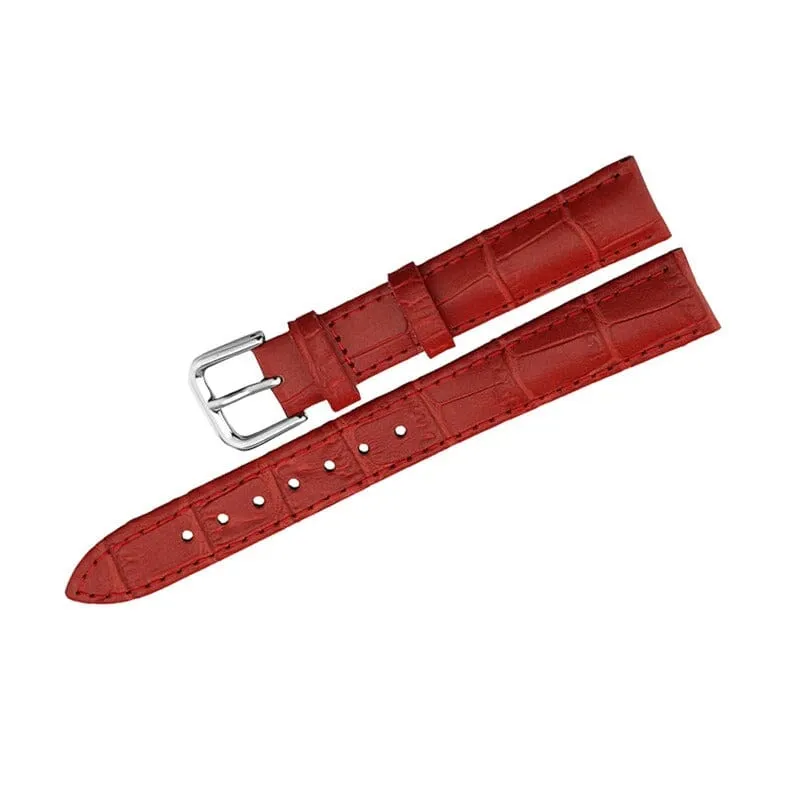 Snakeskin Leather Watch Straps Compatible with the Huawei Watch 2