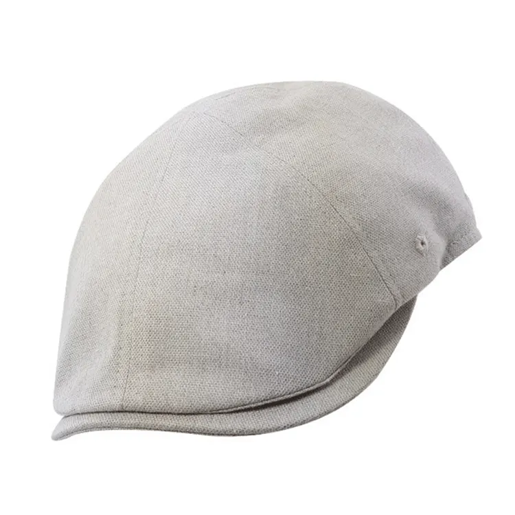 Stanton Casual Linen Ivy Cap - Natural