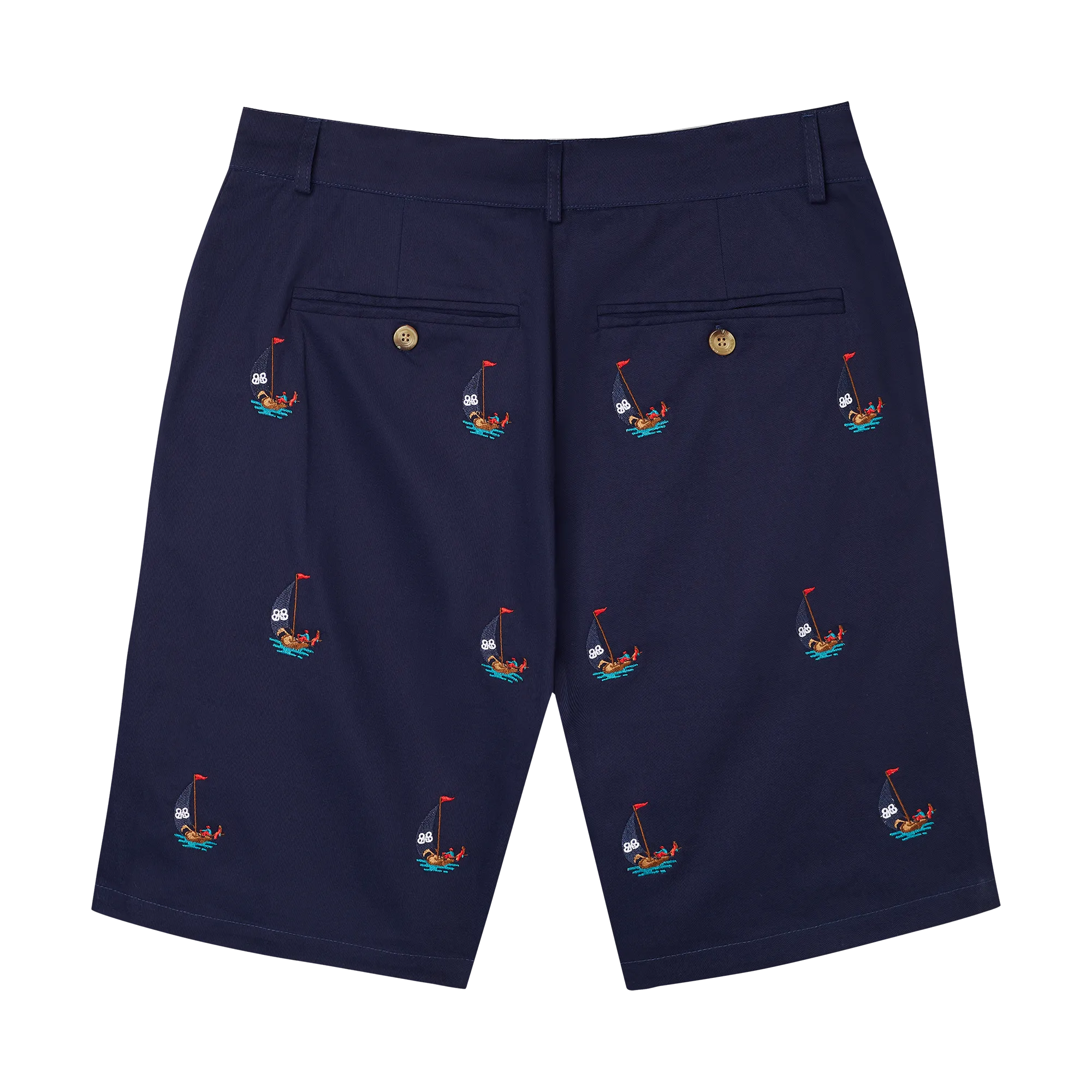 STAPLE CHINO SHORTS-NAVY