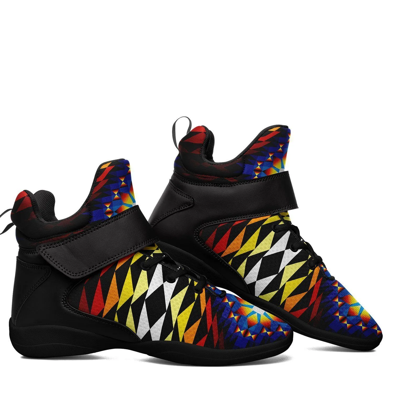 Sunset Blanket Ipottaa Basketball / Sport High Top Shoes - Black Sole