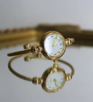 Twisted Cuff Wrist Watch