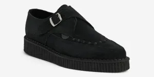 Underground Apollo Black Suede Creeper