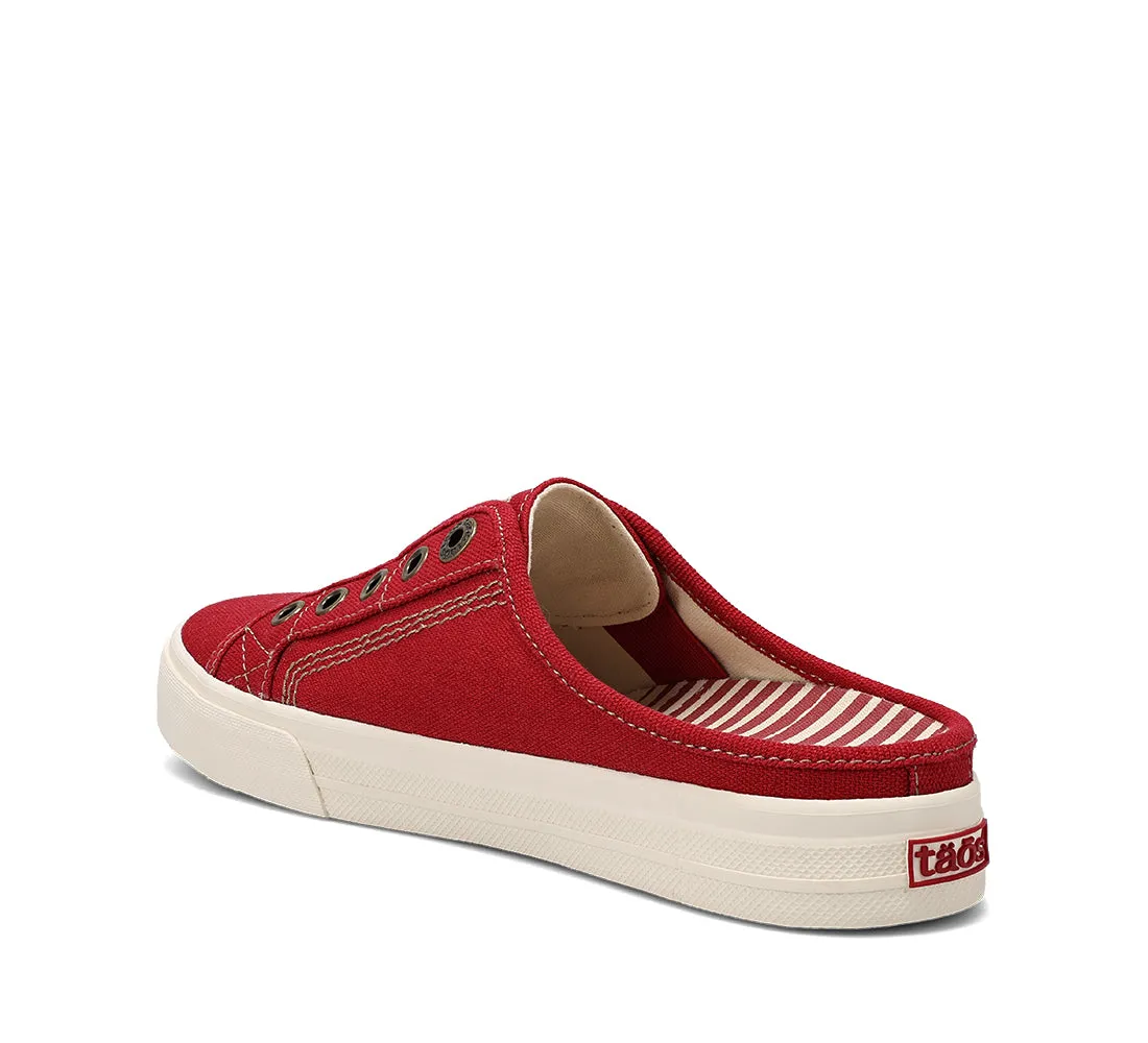 Women's Taos Ez Soul Color: Red Canvas