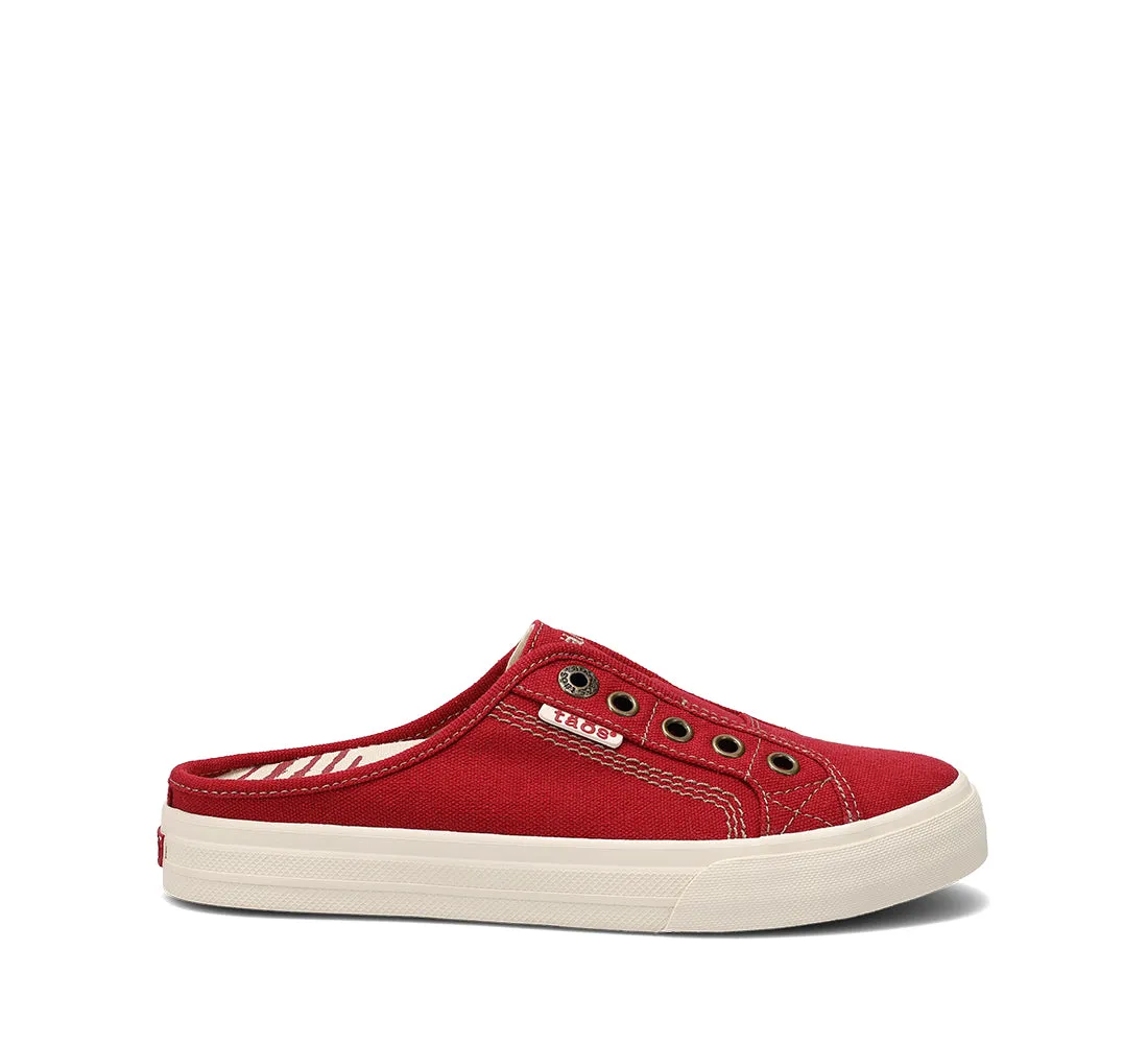 Women's Taos Ez Soul Color: Red Canvas