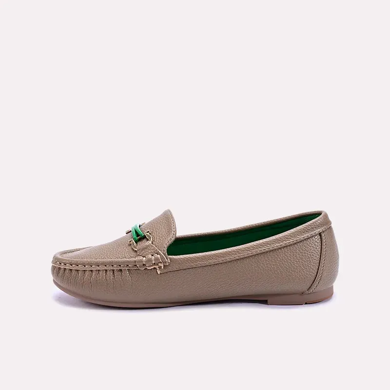 Xandra Brown Moccasin Shoes 0431324